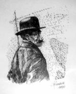 1990 - China su cartoncino - Diffidenza