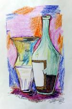 1992 - Pastelli su carta - Salute!